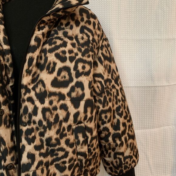 Marc New York Small Leopard Print Winter‎ Coat - Picture 5 of 11